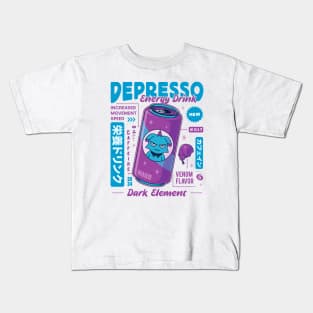 Depresso Energy Drink Kids T-Shirt